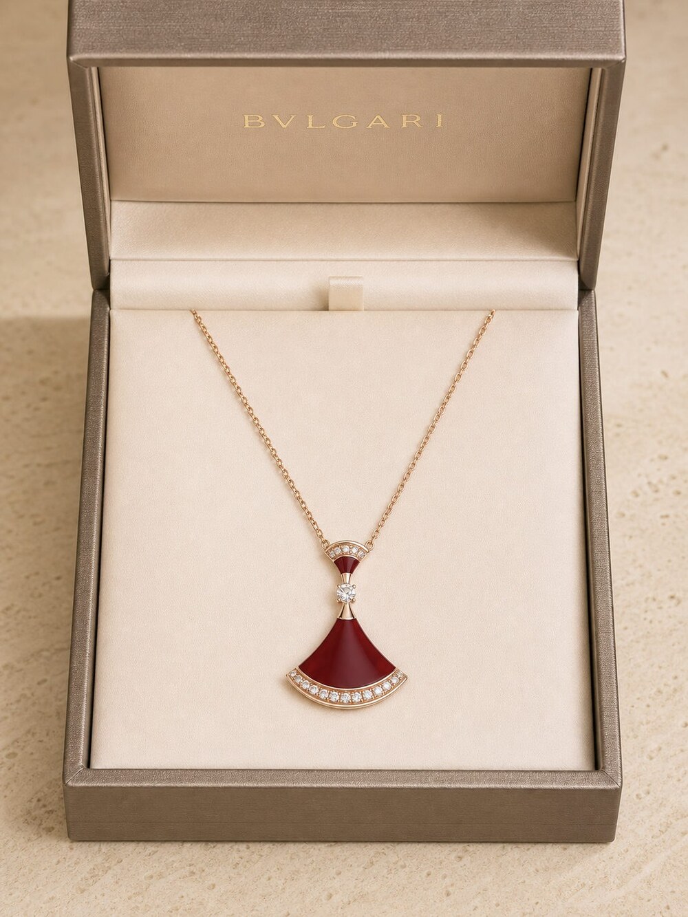Bulgari Refined Statement Necklace Style 2 | New with Box - Picture 1 of 9